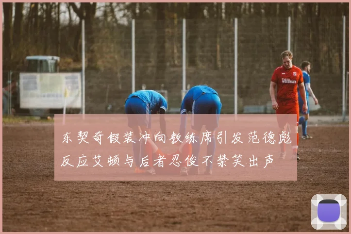 东契奇假装冲向教练席引发范德彪反应艾顿与后者忍俊不禁笑出声